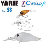 Yarie Jespa YARIE T-CRANKUP JR 675 TYPE SS 2.8mm 2.1gr C1 Clear (Y67521C1)