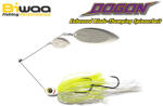 Biwaa DOGON SPINNERBAIT 3/4oz 21gr 01 White Chart-Silver Blades (B001562)