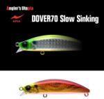 Apia DOVER 70 SLOW SINKING 70mm 10gr 01 Red Gold Konoshiro (AP25967)