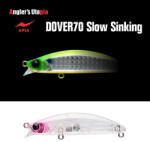 Apia DOVER 70 SLOW SINKING 70mm 10gr 08 Peach Clear Glitter (AP26032) - plazaweb