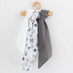 New Baby Muszlin pelenka New Baby 60x80 cm 3 db FIÚ