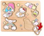 Micki Дървен пъзел с дръжки Micki - Hello Kitty, 5 части (70000400) - ozone
