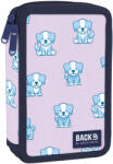 BackUP Penar cu instrumente de scris BackUp DW - Puppy, 2 fermoare (88713) Penar