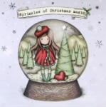 Santoro Felicitare de Crăciun Santoro Gorjuss - Snowglobe (XGJ006)