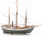 MODELL-TEC Modelul de navă polară de cercetare Fram I, kit la scară 1: 50 (KR-24532)