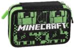 Panini Penar școlar echipat Panini Minecraft - Pixels Green (70387) Penar
