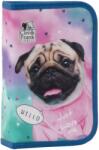 DERFORM Penar școlar echipat Derform - Cleo & Frank 36, cu 1 fermoar (87709) Penar
