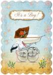 Gespaensterwald Felicitare Gespaensterwald Romantique - It's a boy (1555140109)
