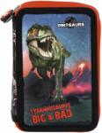 DERFORM Penar școlar echipat Derform Dinosaur 17 - cu 3 fermoare (87839) Penar