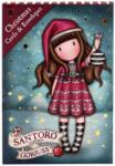 Santoro Felicitări de Crăciun Santoro Gorjuss - Tis The Season, 8 buc (1195GJ02)