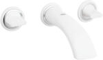 GROHE GROHE Ondus 3-lyukas mosdócsaptelep S-es méret, hold fehér 20152LS0 (20152LS0)