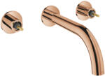 GROHE Atrio Private Collection 3-lyukas mosdócsaptelep M-es méret, rózsa arany 20587DA0 (20587DA0)