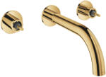 GROHE Atrio Private Collection 3-lyukas mosdócsaptelep M-es méret, arany 20587GL0 (20587GL0)