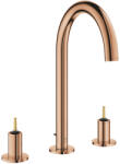GROHE Atrio Private Collection 3-lyukas mosdócsaptelep, 1/2″ L-es méret, rózsa arany 20593DA0 (20593DA0)