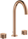 GROHE Atrio Private Collection 3-lyukas mosdócsaptelep, 1/2″ L-es méret, rózsa arany 20595DA0 (20595DA0)