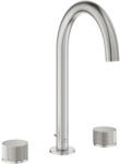 GROHE Atrio Private Collection 3-lyukas mosdócsaptelep, 1/2″ L-es méret, SuperSteel 20595DC0 (20595DC0)