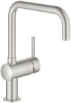 GROHE Vento Egykaros mosogatócsap 1/2", SuperSteel 30429DC0 (30429DC0)