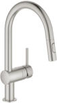 GROHE Vento Egykaros mosogatócsap 1/2", SuperSteel 30438DC0 (30438DC0)