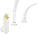 GROHE GROHE Ondus 2-lyukas digitális kádkombináció, hold fehér 36047LS0 (36047LS0)