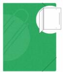 Papiernik Hartă de depozitare fără clapete cu bandă elastică PREŠPÁN 250 - verde
