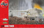 Airfix King Tiger 1: 35 makett harcjármű (A1369) (A1369) - kvikki