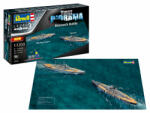 Revell First Diorama Set - Bismarck Battle 1: 1200 makett hajó (05668) (05668) - kvikki