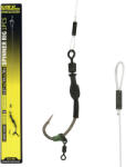 Carp Academy Spinner Rig Curved Shank Rig 2 Szakállas, Füles Bojlis Spinner Horog (8111-002)