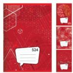 JUNIOR Jegyzetfüzet A5, 20 lapos - vonalas 524