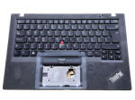 Lenovo ThinkPad X1 Carbon 5th Gen háttérvilágítással (backlit) trackpointtal (pointer) fekete burkolattal (topcase) magyar (HU) laptop/notebook billentyűzet gyári