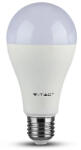 V-TAC 8.5W E27 meleg fehér A60 LED égő csomag (3 db) - SKU 217240 (217240)