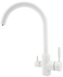 Getwell Sinuosity, két karos, 3 utas Konyhai Csap Víztisztítókhoz Fehér színben (GW217W)