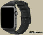 FeiFan Bőr óraszíj Apple Watch órához 42/44/45/49 mm FeiFan Cortex - Sötét barna (IWBF404)