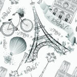  Tapet personalizat Paris 78