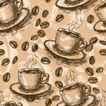  Tapet personalizat Cafea 67