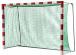 Huck Set 2 plase porti handbal Huck 3x2 m, fir 5 mm, ochi patrat, fara nod, culoare verde (HN109-01)