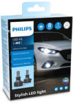 Philips Крушка, LED, фар за дълги светлини PHILIPS H3, 12/24V, 19W, 6000K, 1600lm, 2 бр