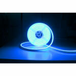 Delux LED szalag neon flex jég kék, 5m, IP65, 12V DC, 6W/fm, 300lm/m, 120LED/m, SMD2835 - DEL1646 deLux (DEL1646)