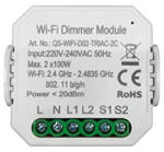 Smartzilla Tuya WIFI kapcsoló mögé rejthető, 1 csatornás dimmelhető kapcsoló okosító (2046107)