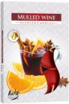 Bispol Ароматни чаени свещи Bispol Aura - Mulled wine, 6 броя (p15-195)