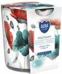 BISPOL Ароматна свещ Bispol Aura - Wild Flowers, 100 g (sn72s-60)