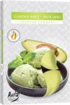 BISPOL Ароматни свещи Bispol Aura - Garden Mint-Avocado, 6 броя (p15-353)
