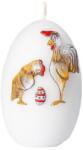 Rak Комплект свещи Rak - Петел, 6 броя (rooster eggs)