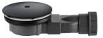 Radaway Sifon pentru cadite de dus, cu capac negru, Radaway R400 Black Slim Plus, R400PB R400PB (R400PB)