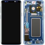 Samsung GH97-21691D Gyári Samsung Galaxy S9 Plus korál kék LCD kijelző érintővel kerettel előlap (GH97-21691D)