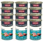 Animonda ANIMONDA GranCarno Felnőtt kutya íz: Lazac + Spenót 12x400g