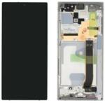 Samsung GH82-31454D Gyári Samsung Galaxy Note20 Ultra / Note20 Ultra 5G OLED kijelző érintővel Fehér kerettel előlap (GH82-31454D)