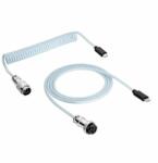Akyga Cablu spiralat USB type C GX16 T-T tip Aviator 3m, Akyga AK-USB-49 (AK-USB-49)
