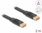 Delock Cablu flat Displayport 8K60Hz/4K240Hz 2m, Delock 81006 (81006)