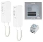 Urmet Kit interfon audio - 2 familii (UR1150/302)