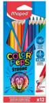Maped Color Peps STRONG háromszögletű színesceruza készlet - 12 darabos (CW-862712) - lurkojatek